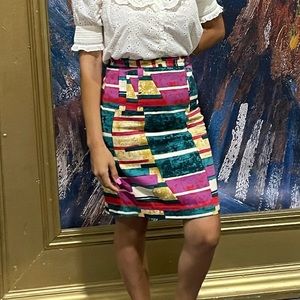 Dolce Vita- Art Abstract skirt